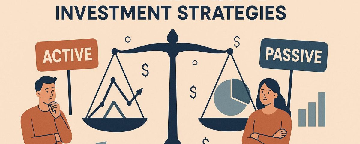 How to choose between active and passive investment strategies.