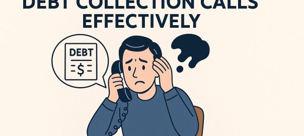 How to handle debt collection calls effectively.
