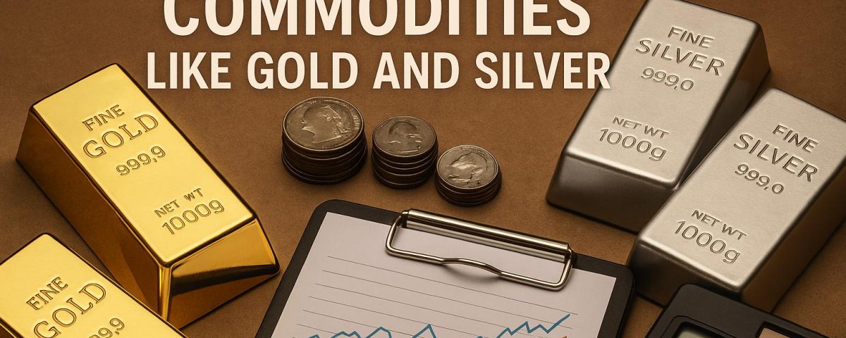 How to invest in commodities like gold and silver.