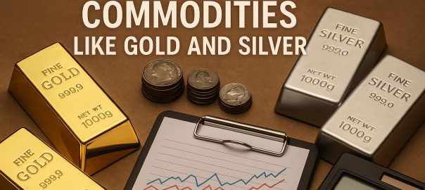 How to invest in commodities like gold and silver.