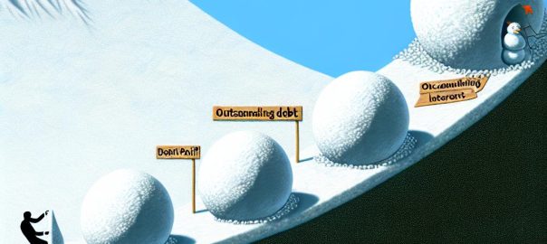 How to pay off debt using the snowball method.