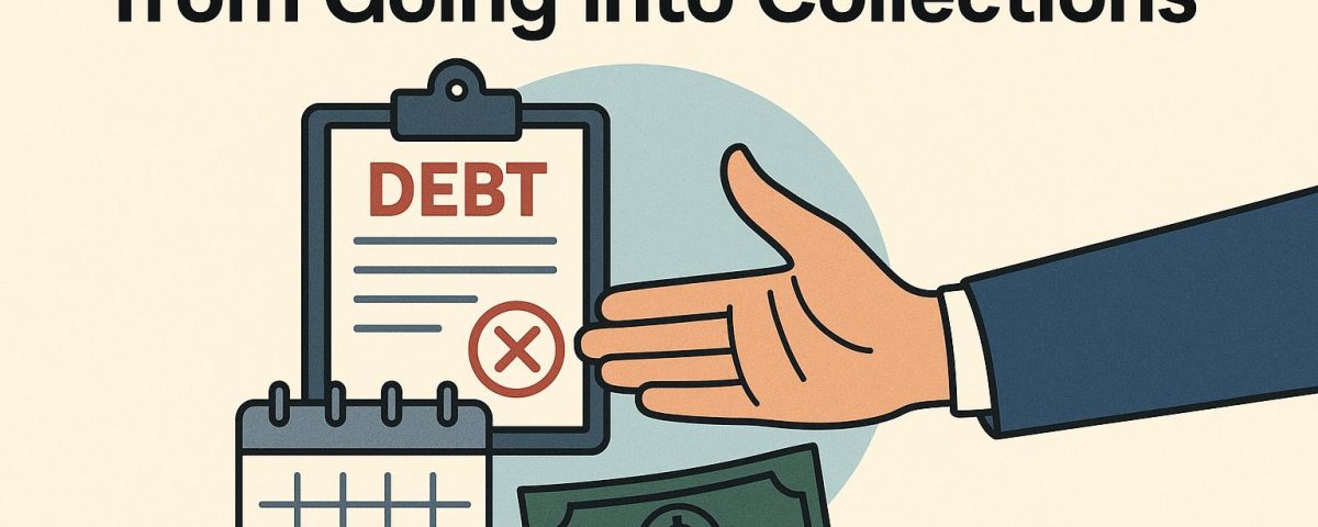 How to prevent debts from going into collections.