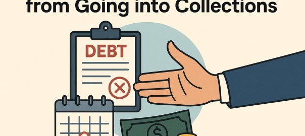 How to prevent debts from going into collections.