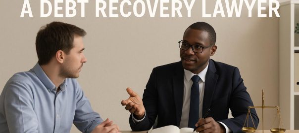 How to work with a debt recovery lawyer.