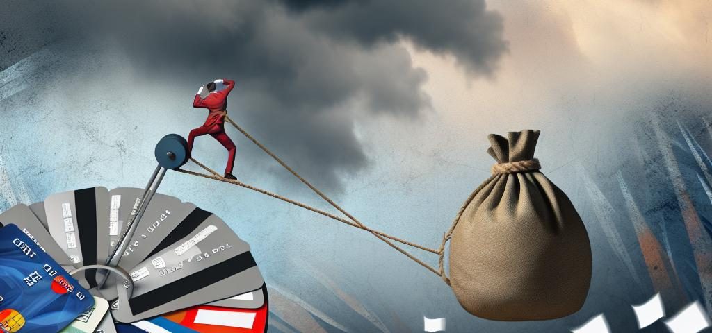 The impact of high-interest debt on personal finances.