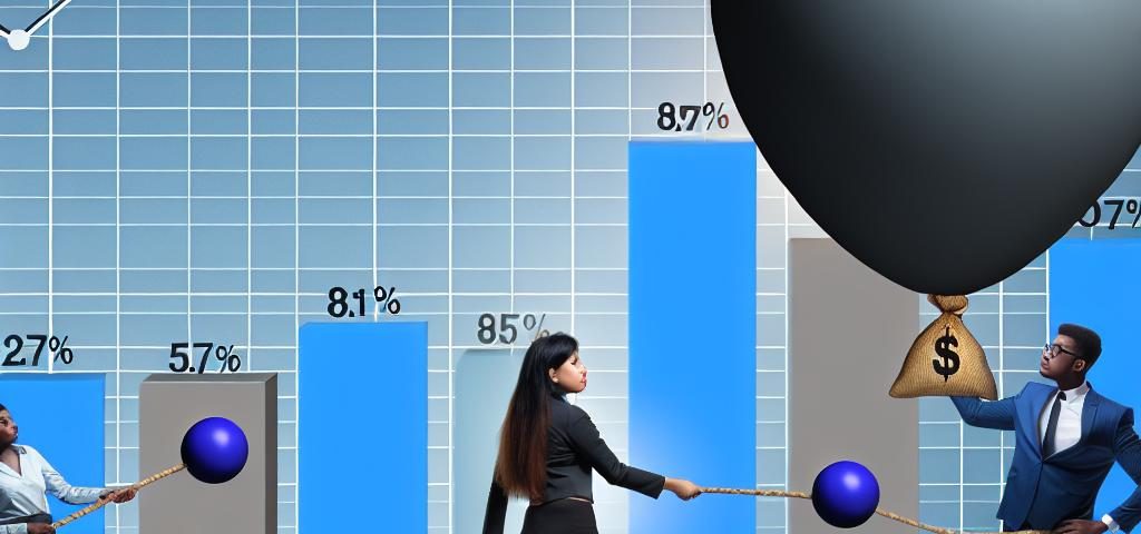 The impact of inflation on debt repayments.