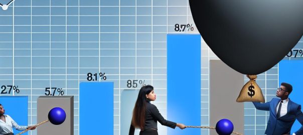 The impact of inflation on debt repayments.