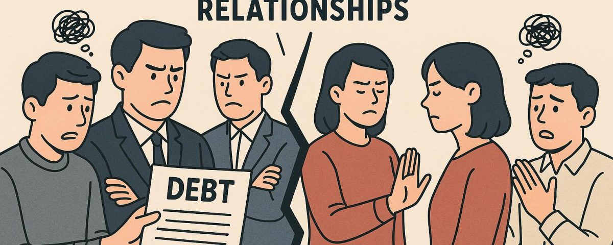 The impact of unpaid debts on personal and business relationships.
