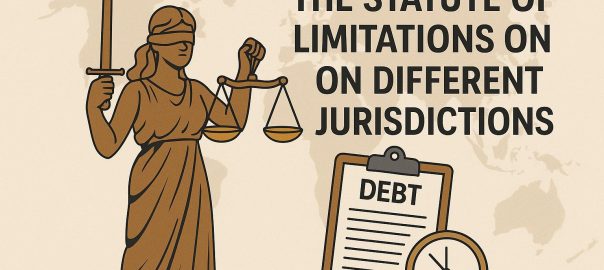 The statute of limitations on debt in different jurisdictions.